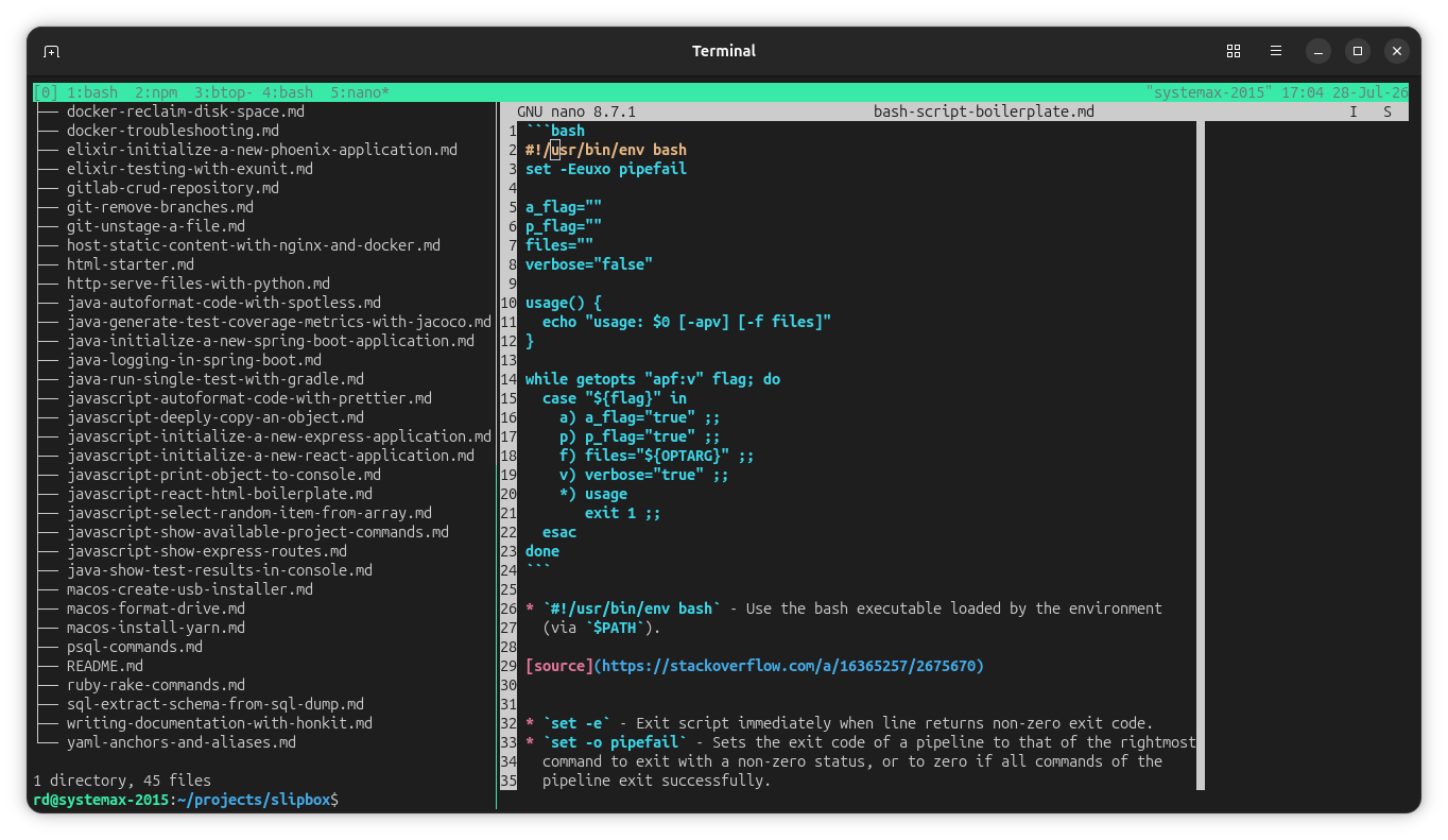 juiced-up terminal